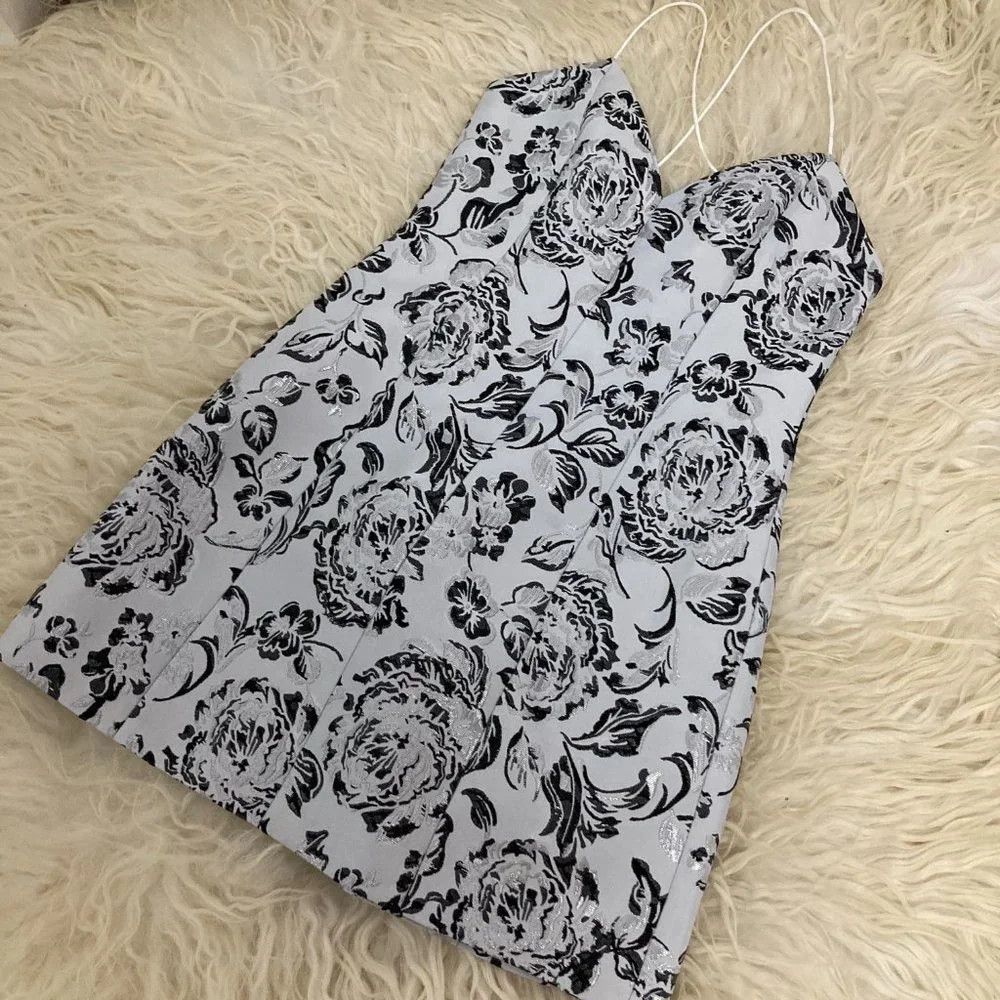 ALICE + OLIVIA Printed Mini Dress - Picture 4 of 13